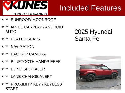 Used 2025 Hyundai Santa Fe XRT image 2