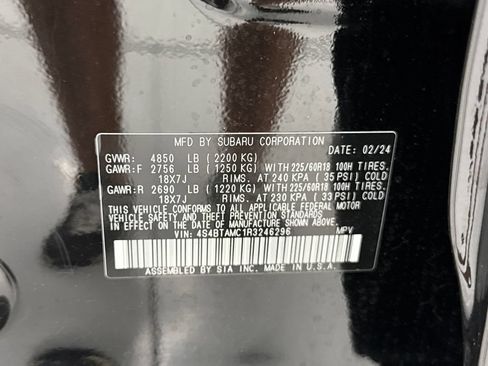 Used 2024 Subaru Outback Limited AWD/4WD image 27