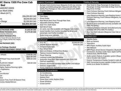 Used 2024 GMC Sierra 1500 Pro w/ Pro Value Package AWD/4WD image 37