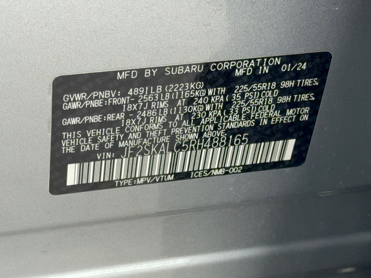 Used 2024 Subaru Forester Limited w/ POP Package 3 AWD/4WD image 32