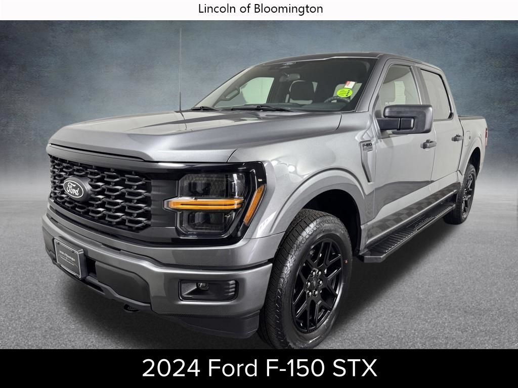 Used 2024 Ford F150 STX w/ STX Black Appearance Package AWD/4WD 360° Tour