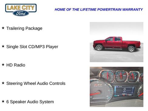 Used 2018 Chevrolet Silverado 1500 LTZ Z71 w/ LTZ Plus Package AWD/4WD image 11