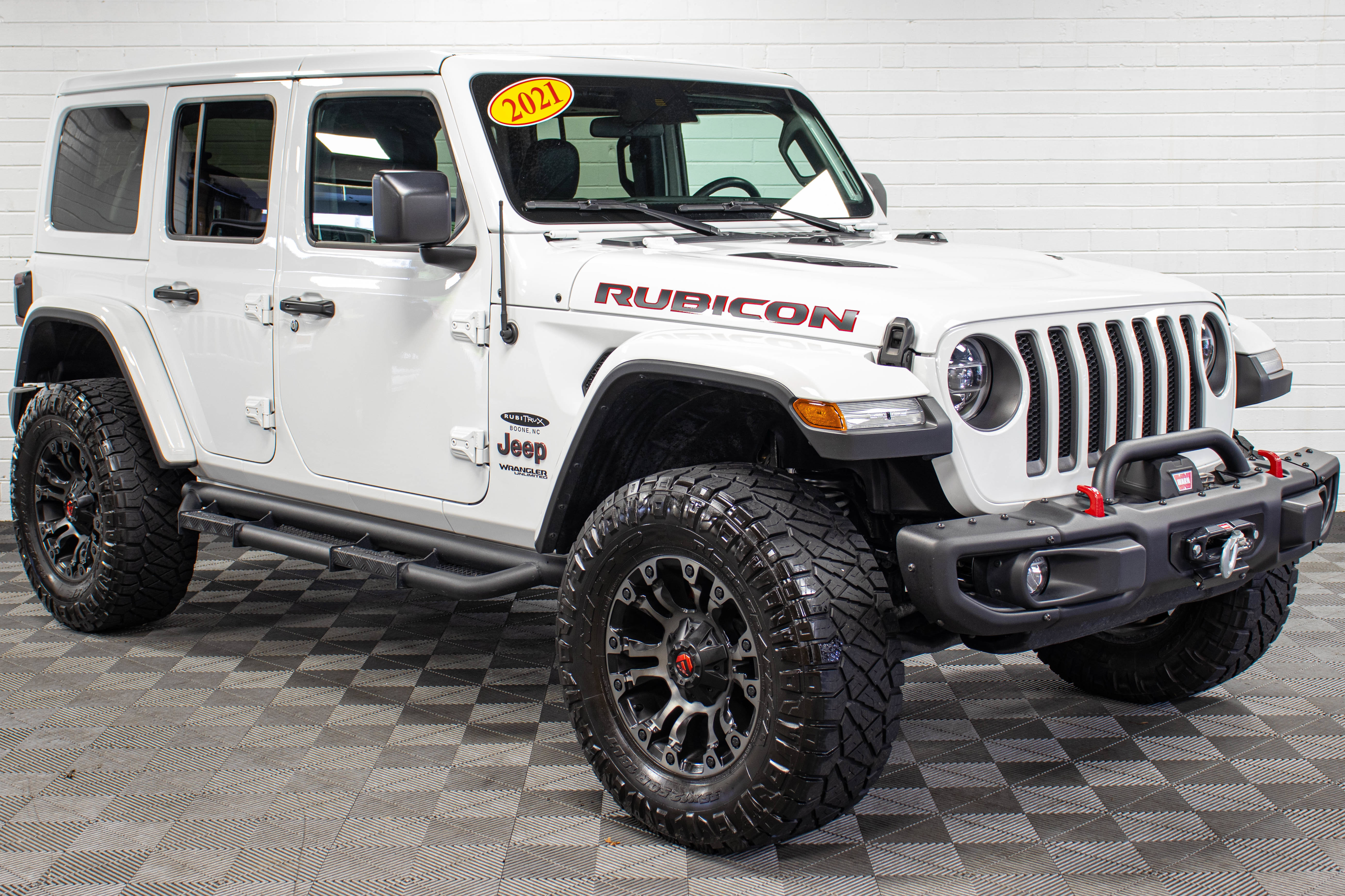 Used 2021 Jeep Wrangler Unlimited Rubicon w/ Steel Bumper Group AWD/4WD image 1