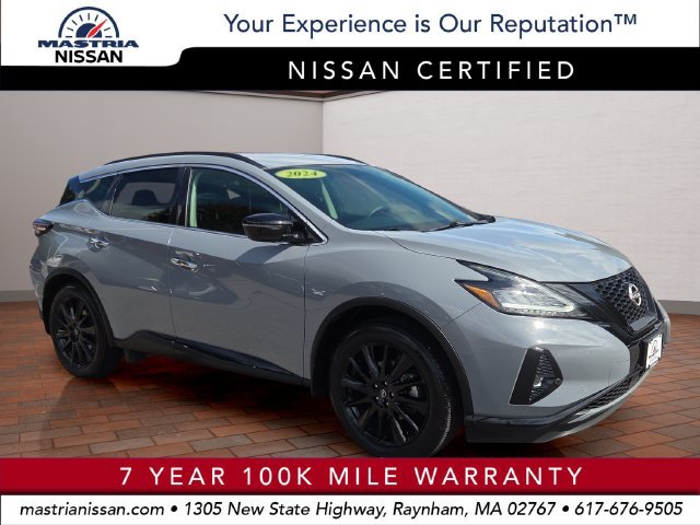 Certified 2024 Nissan Murano SV w/ SV Midnight Edition Package AWD/4WD image 1