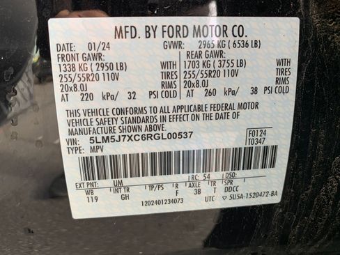 Used 2024 Lincoln Aviator Reserve image 32