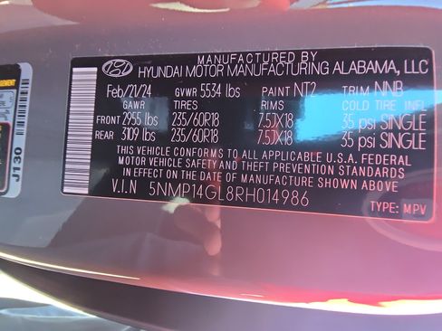 Used 2024 Hyundai Santa Fe SE FWD image 34