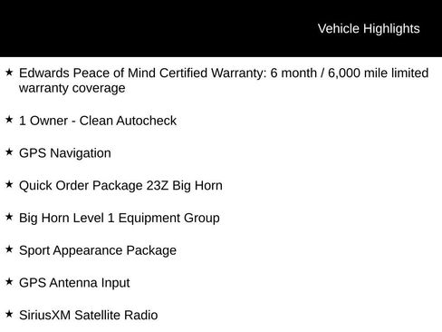 Used 2023 RAM 1500 Big Horn AWD/4WD image 5