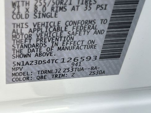 New 2026 Nissan Murano Platinum w/ Cargo Package AWD/4WD image 15