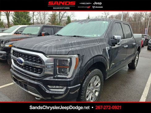 Used 2021 Ford F150 Platinum w/ Equipment Group 701A High image 1