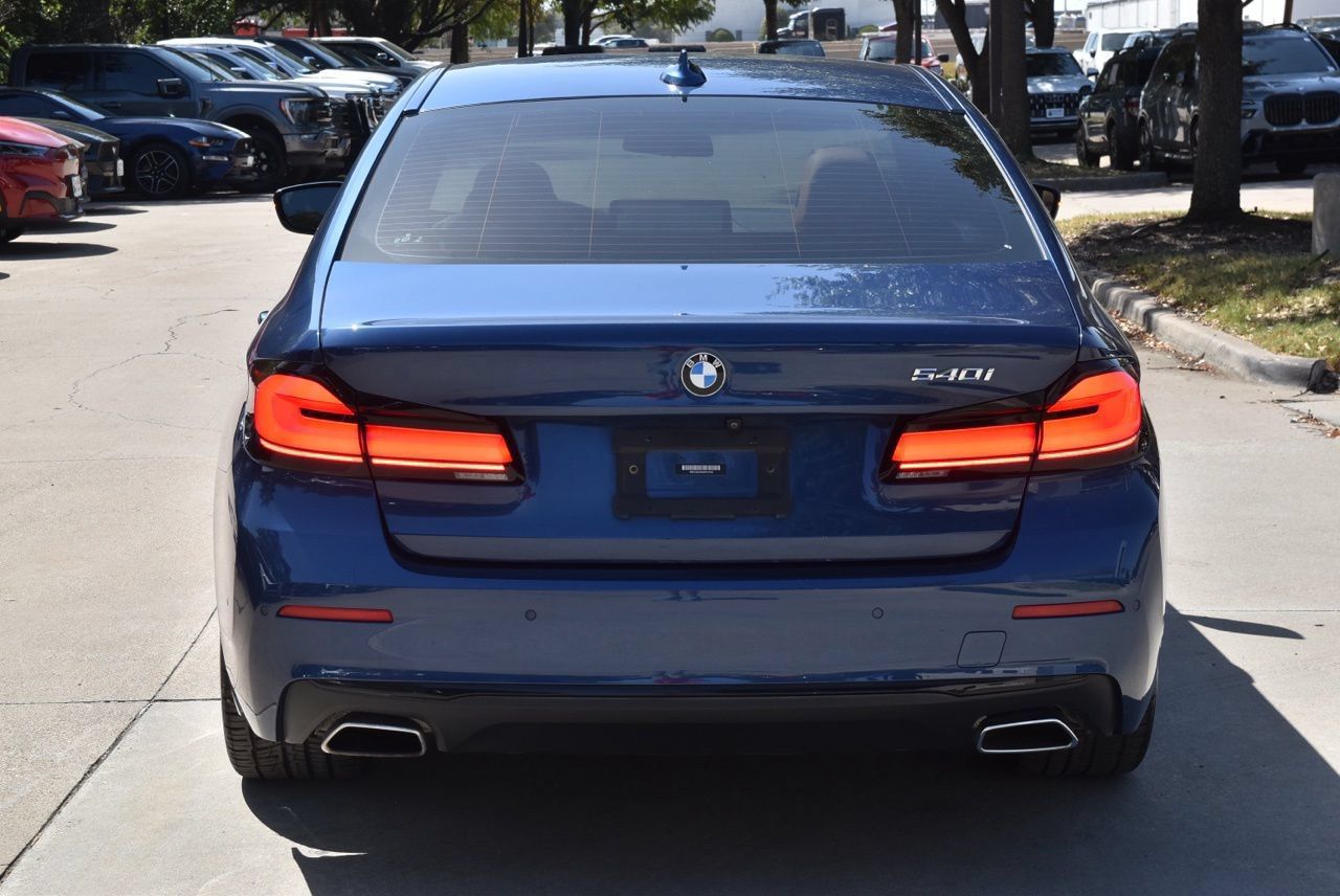Used 2021 BMW 540i w/ Convenience Package RWD image 9