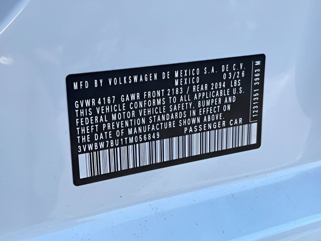 Certified 2026 Volkswagen Jetta Sport FWD image 26