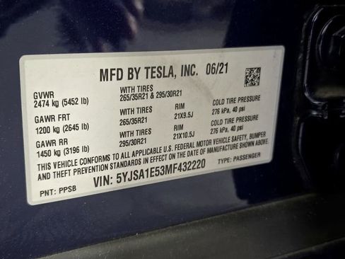 Used 2021 Tesla Model S Long Range image 27