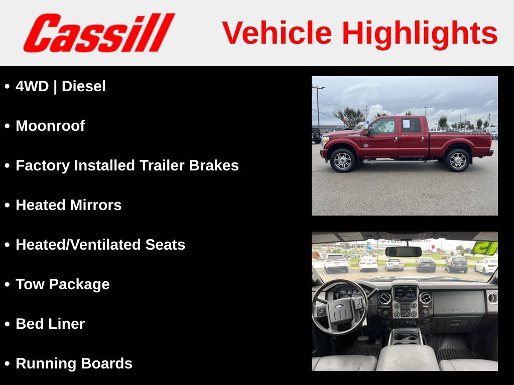 Used 2015 Ford F250 Platinum AWD/4WD image 6