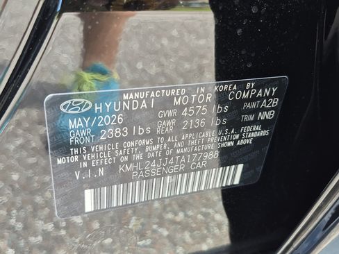 New 2026 Hyundai Sonata Blue FWD image 32