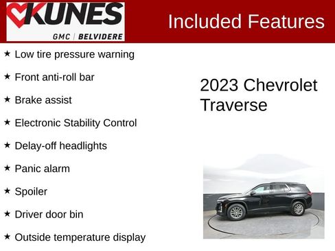 Used 2023 Chevrolet Traverse LT AWD/4WD image 3