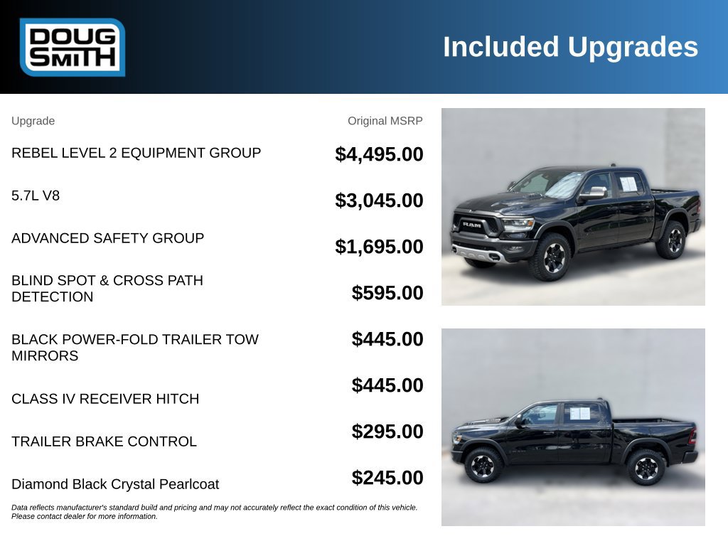 Used 2023 RAM 1500 Rebel w/ Rebel Level 2 Equipment Group AWD/4WD image 10