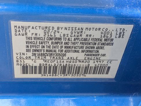 Used 2024 Nissan Sentra SV FWD image 36