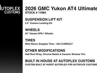 Used 2026 GMC Yukon AT4 Ultimate AWD/4WD video 2
