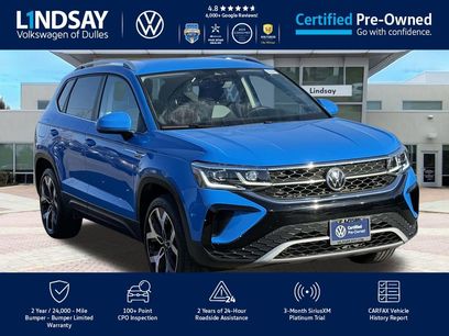 Certified 2022 Volkswagen Taos SEL