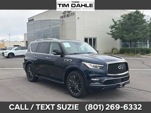 Used 2022 INFINITI QX80 Premium Select w/ Cargo Package AWD/4WD image 1