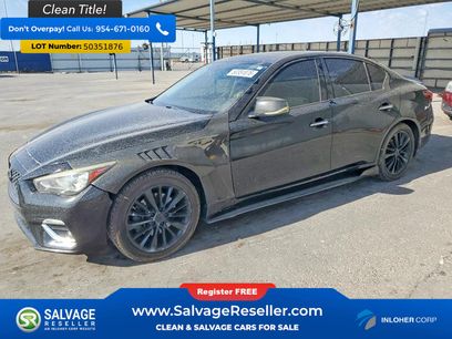 Used 2018 INFINITI Q50 Luxe w/ Cargo Package (L95)