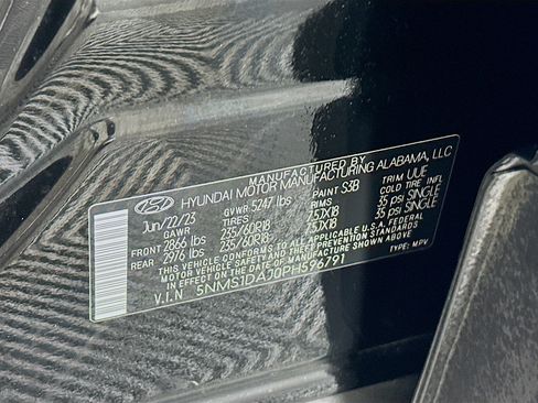 Used 2023 Hyundai Santa Fe SE w/ Cargo Package AWD/4WD image 12