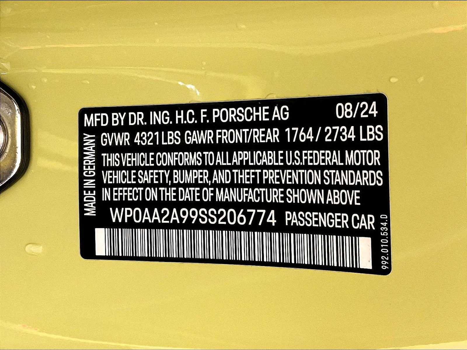 Certified 2025 Porsche 911 Carrera RWD image 36