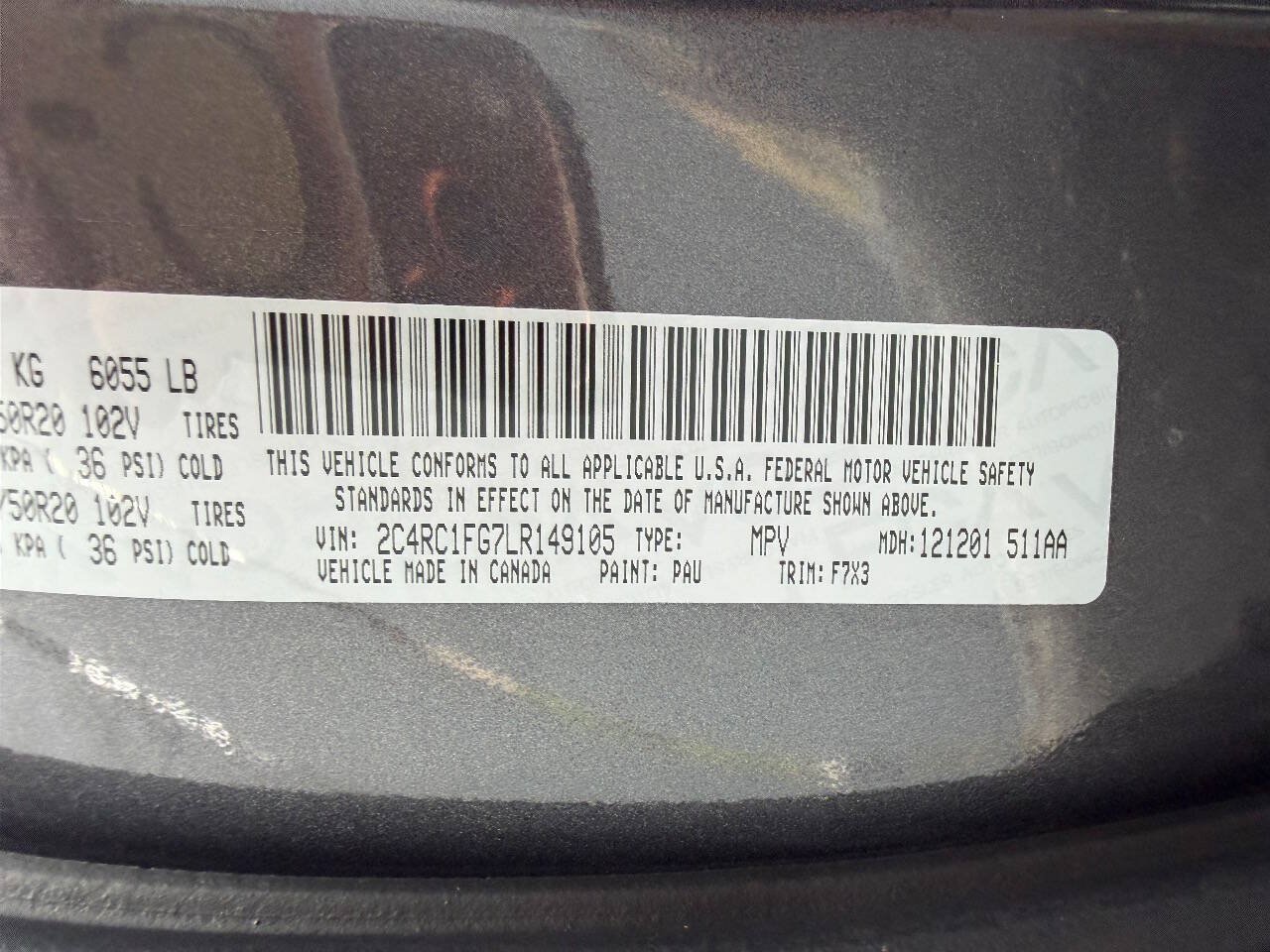 Used 2020 Chrysler Pacifica Touring w/ S Appearance Package FWD image 12