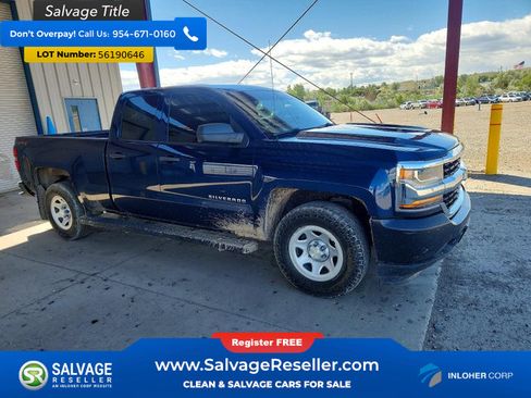 Used 2018 Chevrolet Silverado 1500 W/T w/ Trailering Package AWD/4WD image 5