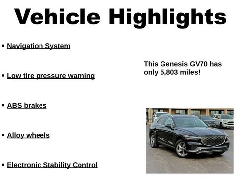 Used 2026 Genesis GV70 2.5T Select image 38