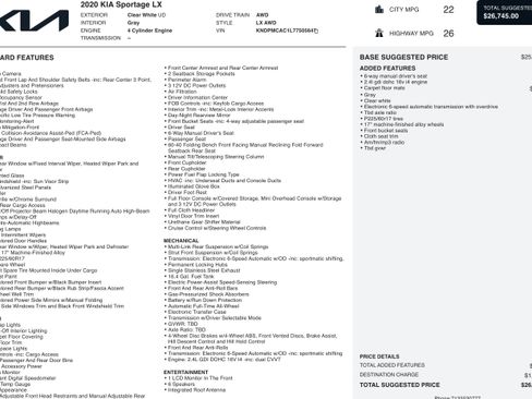 Used 2020 Kia Sportage LX image 2