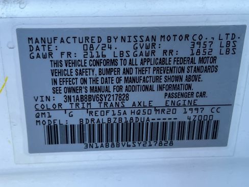 Certified 2025 Nissan Sentra S image 35