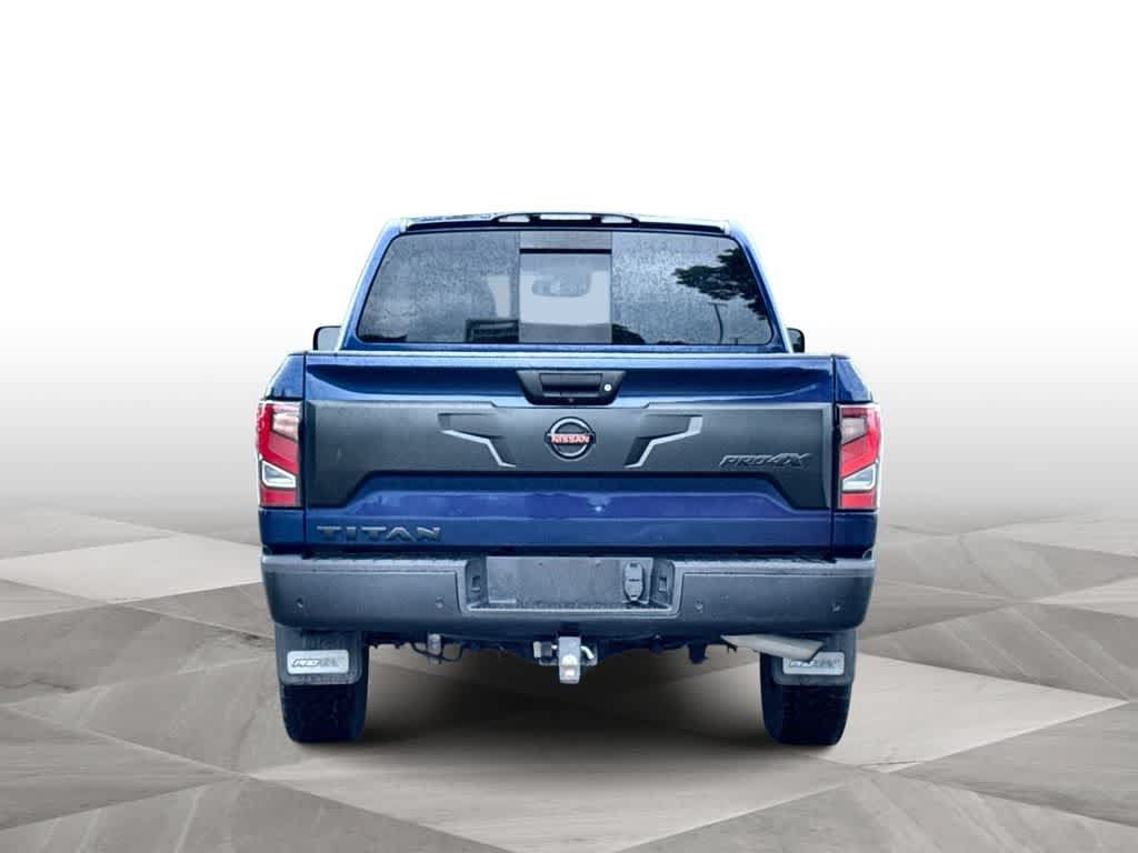 Used 2021 Nissan Titan PRO-4X w/ Off Road Protection Package AWD/4WD image 7