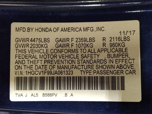 Used 2018 Honda Accord Touring image 33