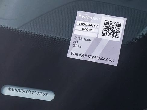 Certified 2025 Audi A3 2.0T Premium w/ Convenience Package image 26