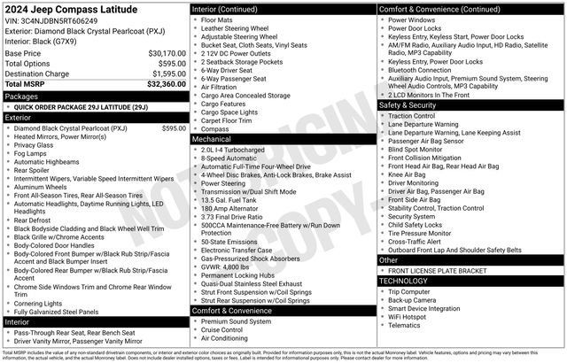Used 2024 Jeep Compass Latitude AWD/4WD image 6