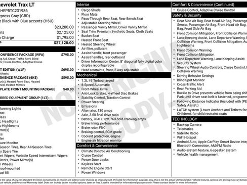 New 2026 Chevrolet Trax LT w/ Driver Confidence Package FWD image 4