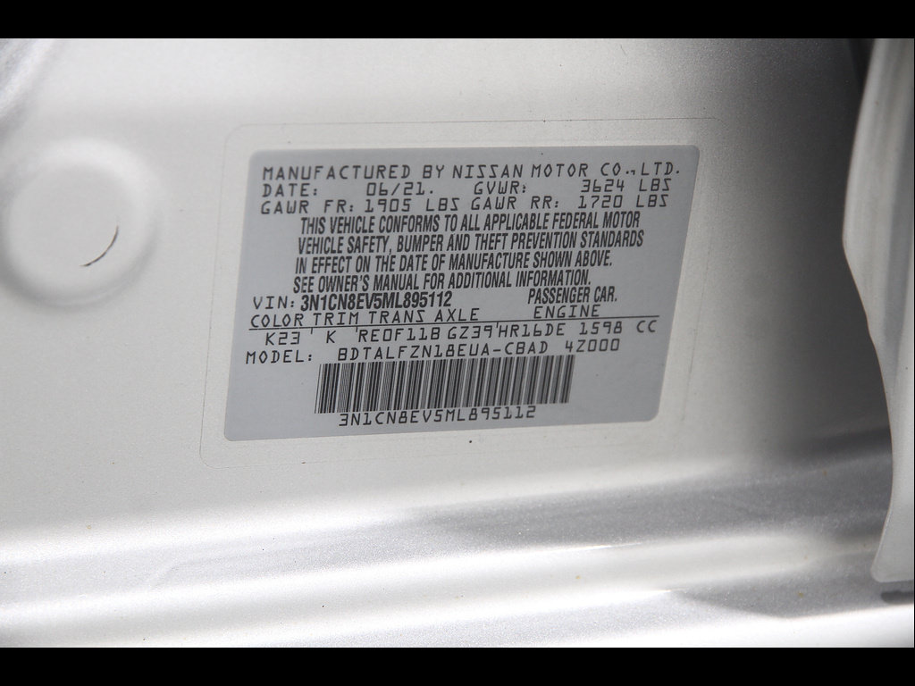 Used 2021 Nissan Versa SV FWD image 22