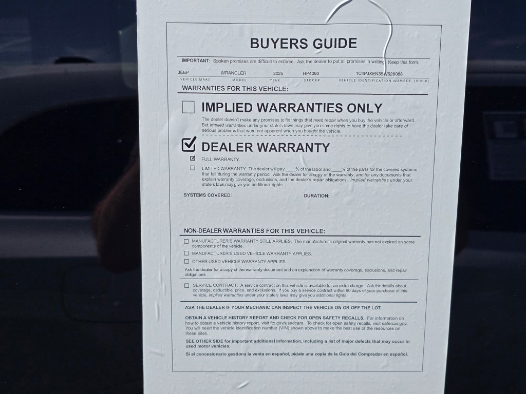 Used 2025 Jeep Wrangler Unlimited Sahara AWD/4WD image 44