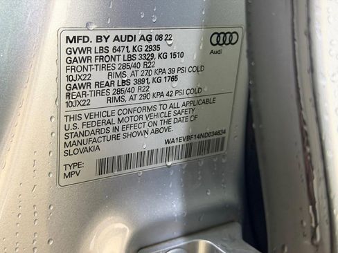 Used 2022 Audi Q8 Premium Plus w/ Premium Plus Package image 26