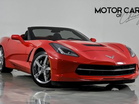 Used 2014 Chevrolet Corvette Stingray Convertible w/ 2LT Preferred Equipment Group image 1