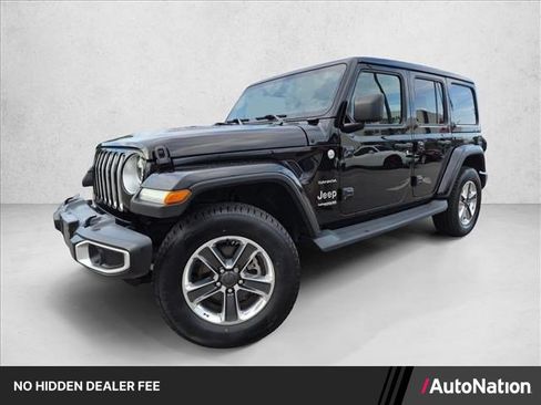 Used 2020 Jeep Wrangler Unlimited Sahara AWD/4WD image 1