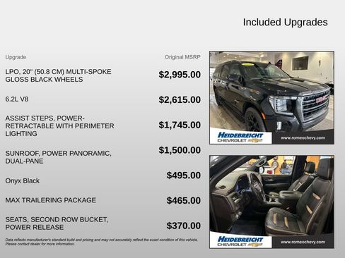 Used 2022 GMC Yukon XL AT4 w/ Max Trailering Package image 4