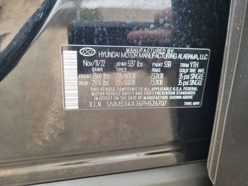 Used 2023 Hyundai Santa Fe SEL w/ Premium Package FWD image 26