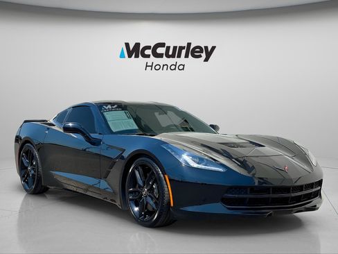 Used 2015 Chevrolet Corvette Stingray Coupe w/ 3LT Preferred Equipment Group RWD image 1