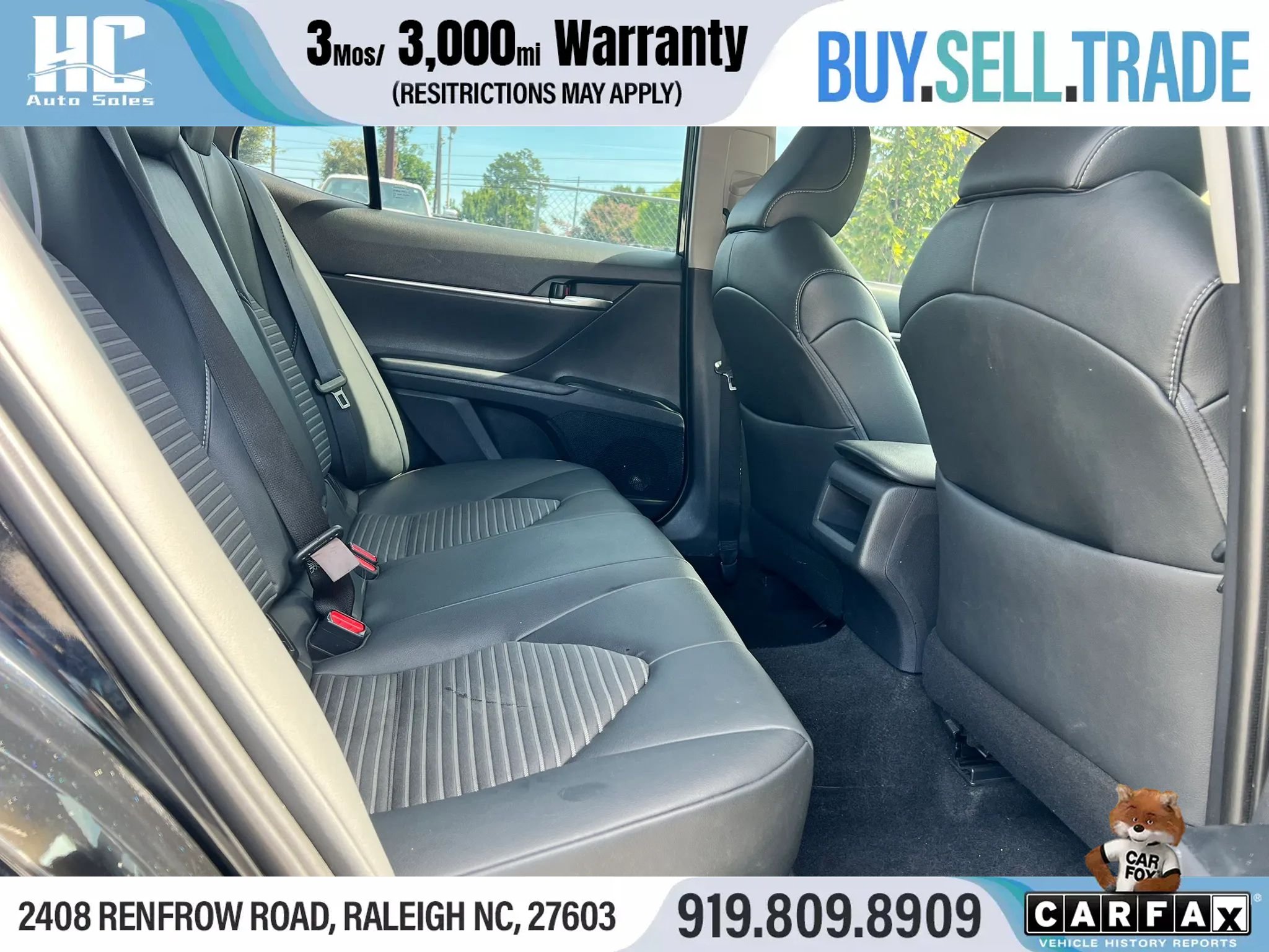 Used 2019 Toyota Camry SE w/ Convenience Package FWD image 17