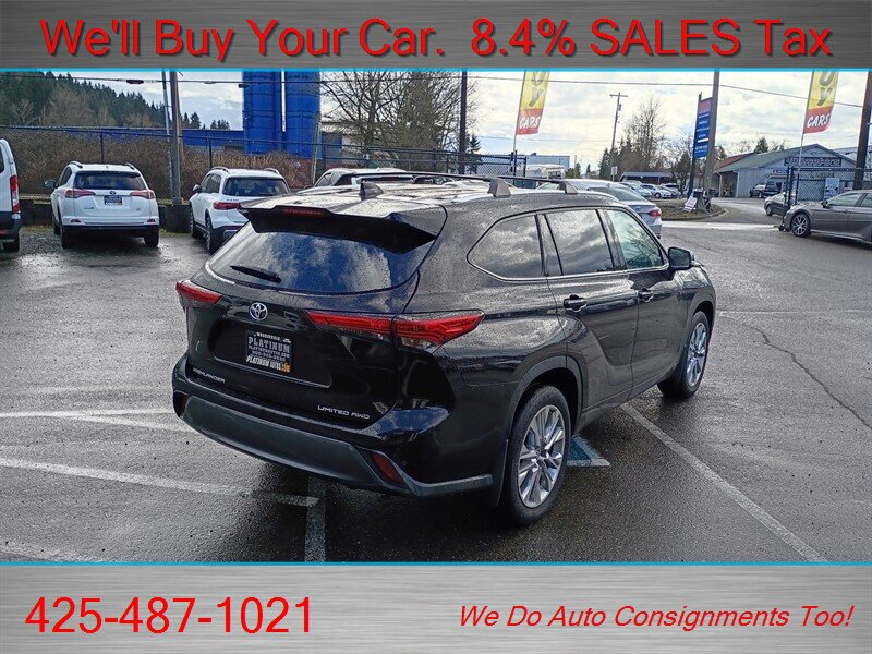 Used 2022 Toyota Highlander Limited AWD/4WD image 6