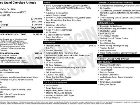 Used 2020 Jeep Grand Cherokee Altitude image 43