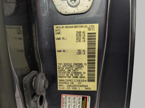 Used 2012 Nissan Altima 2.5 S w/ 2.5S Premium Pkg FWD image 25