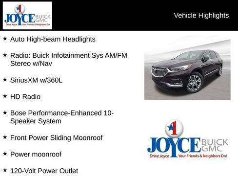 Used 2021 Buick Enclave Avenir w/ Avenir Technology Package AWD/4WD image 12